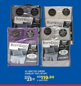 DB Supermercados Jogo de lencois oferta