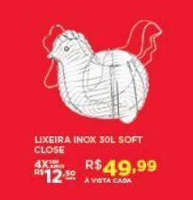 Lixeira inox
