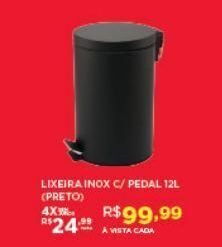 DB Supermercados Lixeira inox oferta