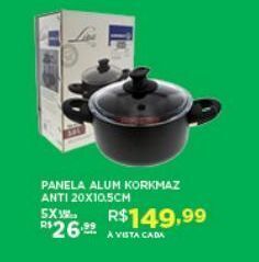 Panela de alumínio