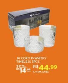 DB Supermercados Jogo de copo para whisky oferta