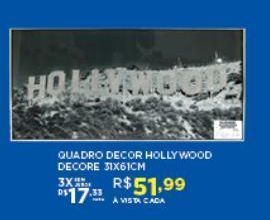 DB Supermercados Quadro decor oferta