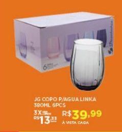 DB Supermercados Jg copo de água oferta
