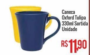 Caneca oxford tulipa 330ml sortida
