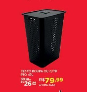 Cesto para roupa