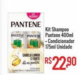 Mart Minas Kit shampoo pantene 400ml + condicionador 175ml oferta