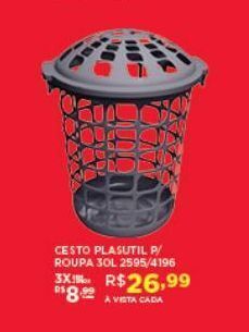 DB Supermercados Cesto para roupa oferta