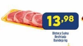 Arena Atacado Bisteca Suina Resfriada Bandeja 1kg oferta