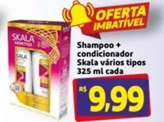 Mercado Extra Shampoo + Condicionador Skala varios tipos 325ml cada oferta
