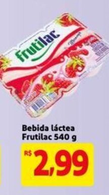 Mercado Extra Bebida lactea Frutilac 540g oferta