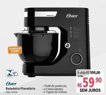Deltasul Oster Batedeira Planetaria oferta
