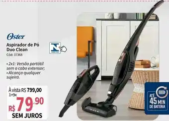 Deltasul Oster Aspirador de po Duo Clean oferta