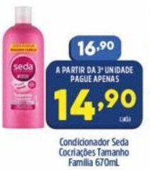 Condicionador Seda Cocriacoes Tamanho Familia 670ml