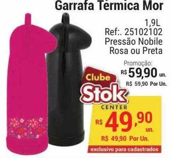 Stok Center Garrafa Térmica Mor oferta