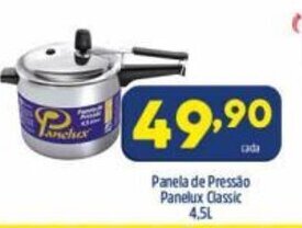 Arena Atacado Panela de Pressao Panelux Classic 4.5L oferta