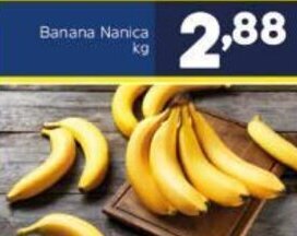 Arena Atacado Banana Nanica 1kg oferta