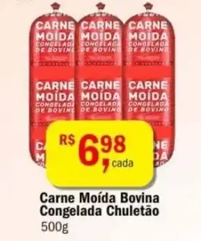 Ultrabox Carne moida bovina congelada Chuletao 500g oferta
