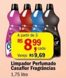 Limpador Perfumado Casaflor Frag. 1.75L