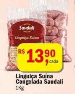 Ultrabox Linguica Suina Congelada Saudali 1kg oferta