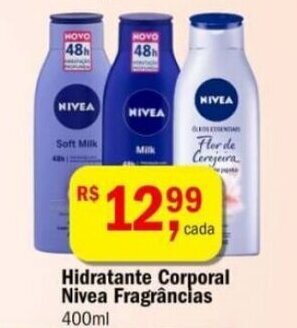 Ultrabox Hidratante Corporal Nivea Fragrancias 400ml oferta