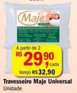 Travesseiro Maje Universal unidade