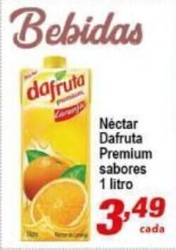 Nectar Dafruta Premium sabores 1L