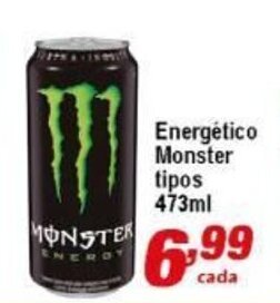 Ricoy Supermercados Energetico Monster tipos 473ml oferta
