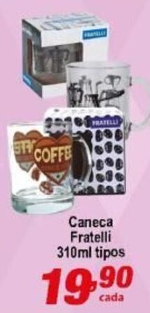 Caneca fratelli tipos 310ml