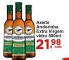 Rossi Supermercado Azeite Andorinha Extra Virgem Vidro 500ml oferta
