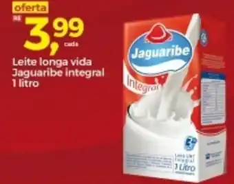 Frangolândia Leite longa Vida Jaguaribe integral 1L oferta
