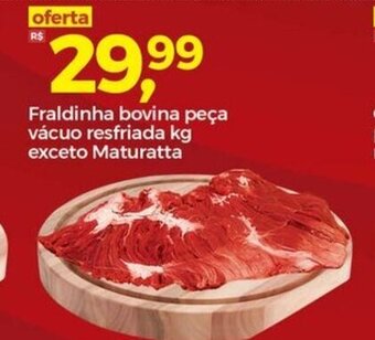 Frangolândia Fraldinha bovina peca vacuo resfriada 1kg exceto Maturatta oferta