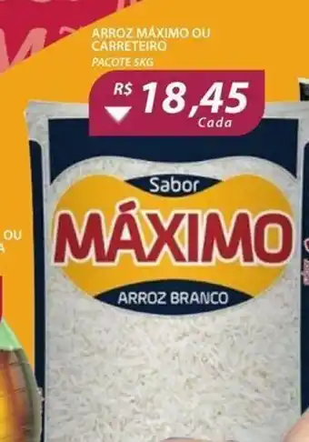 Assaí Atacadista Arroz Maximo ou Carreteiro 5kg oferta