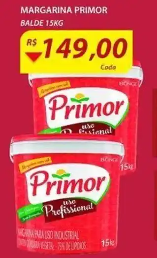Assaí Atacadista Margarina Primor 15kg oferta
