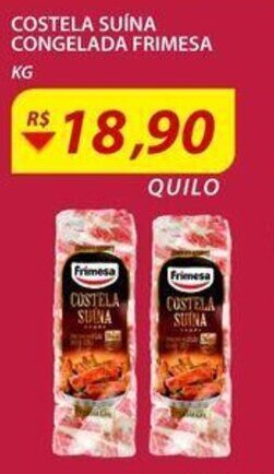 Assaí Atacadista Costela Suina Congelada Frimesa 1kg oferta