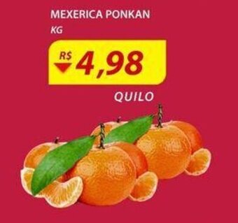 Assaí Atacadista Mexerica Ponkan 1kg oferta