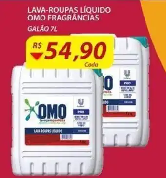 Assaí Atacadista Lava Roupas Liquido Omo Frag. 7L oferta