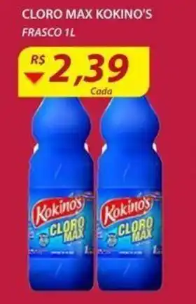 Assaí Atacadista Cloro Max Kokino's 1L oferta