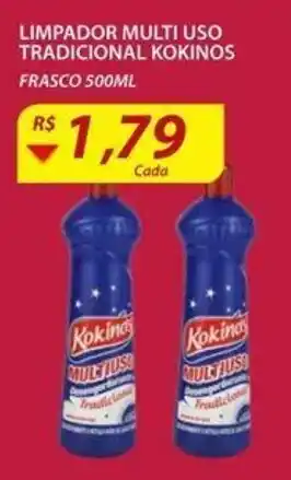 Assaí Atacadista Limpador Multiuso tradicional Kokinos 500ml oferta