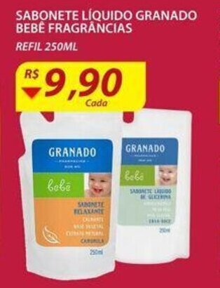 sabonete Liquido Granado Bebe frag. 250ml