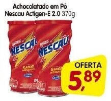 Cercadão Achocolatado em po Nescau Actigen-E 2.0 370g oferta