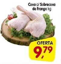 Cercadão Coxa c/ Sobrecoxa de Frango 1kg oferta