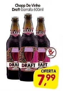 Cercadão Chopp de Vinho Draft 600ml oferta