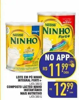 Leite em pó ninho integral forti+