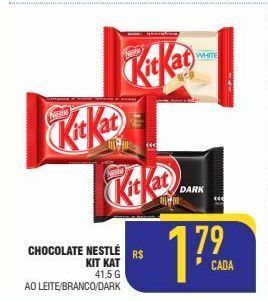 Mercantil Rodrigues Chocolate nestlé kit kat 41,5g oferta