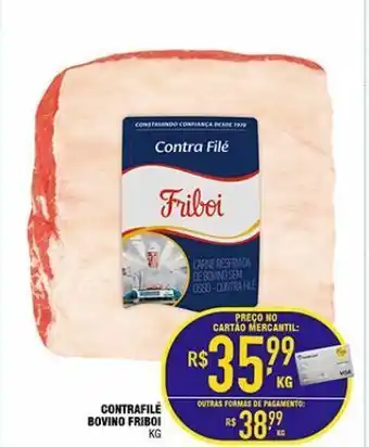 Mercantil Rodrigues Contrafilé bovino friboi kg oferta