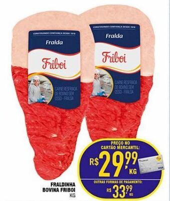 Mercantil Rodrigues Fraldinha bovina friboi kg oferta