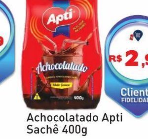 Tonin Superatacado Achocolatado apti sachê 400g oferta