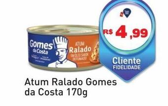 Atum ralado gomes da costa 170g