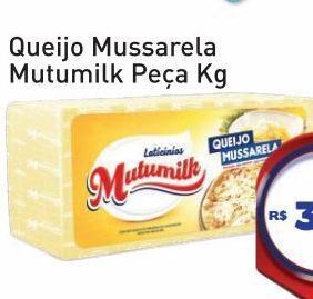 Tonin Superatacado Queijo mussarela mutumilk peça kg oferta