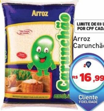 Tonin Superatacado Arroz carunchão 5kg oferta